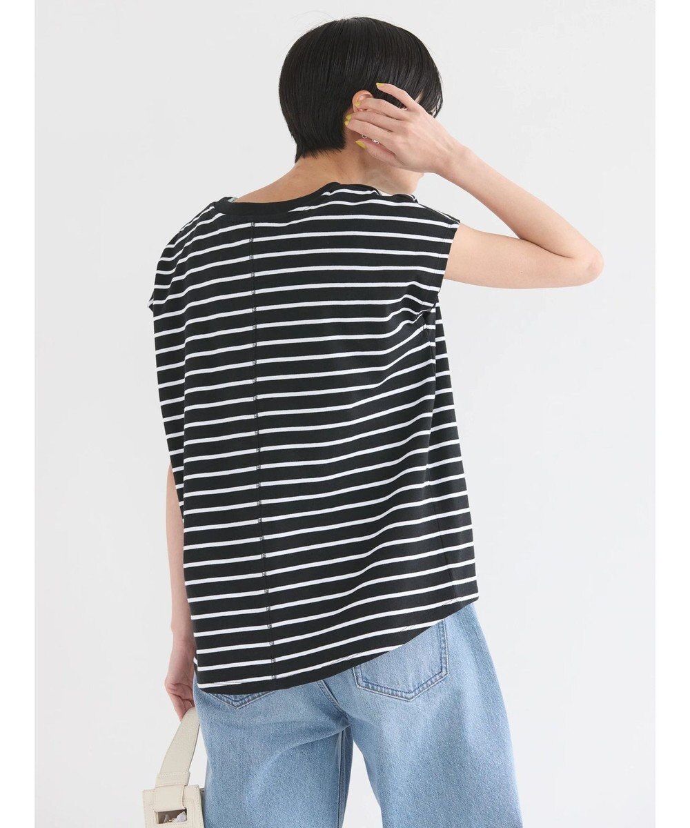 AMERICAN HOLIC 接触冷感フレンチスリーブカットプルオーバー 