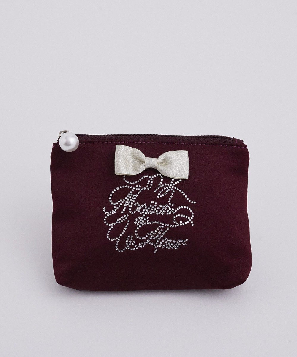 Maison de FLEUR シャイニーリボンティッシュケース 