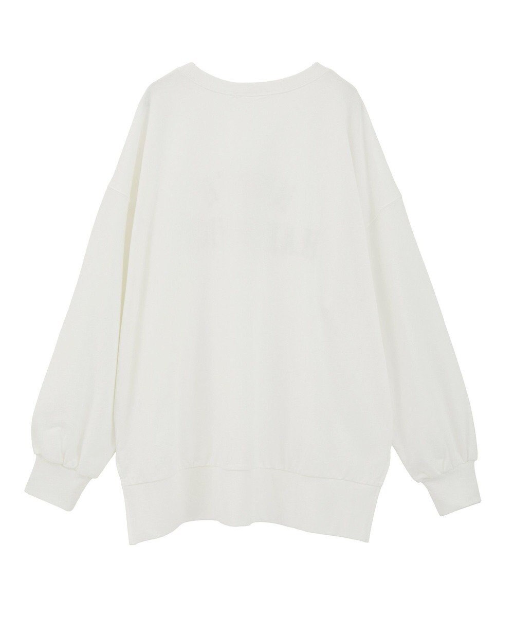 Green Parks カレッジロゴ裏毛チュニック 