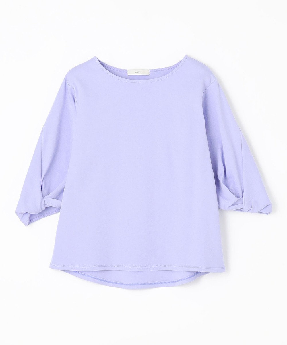 ANY 【WEB限定】シルケットスムース ツイストリーブプルオーバー 