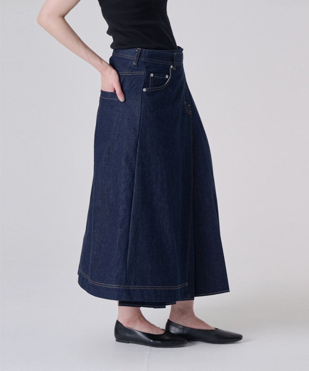 Ripo trenta anni ASYMMETRY デニムスカート 