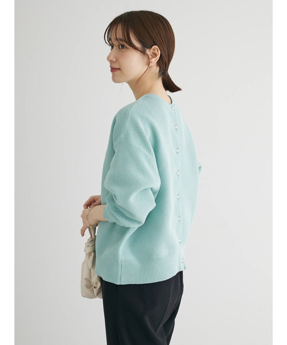Green Parks ２ｗａｙ　パール釦ニットプルオーバー 