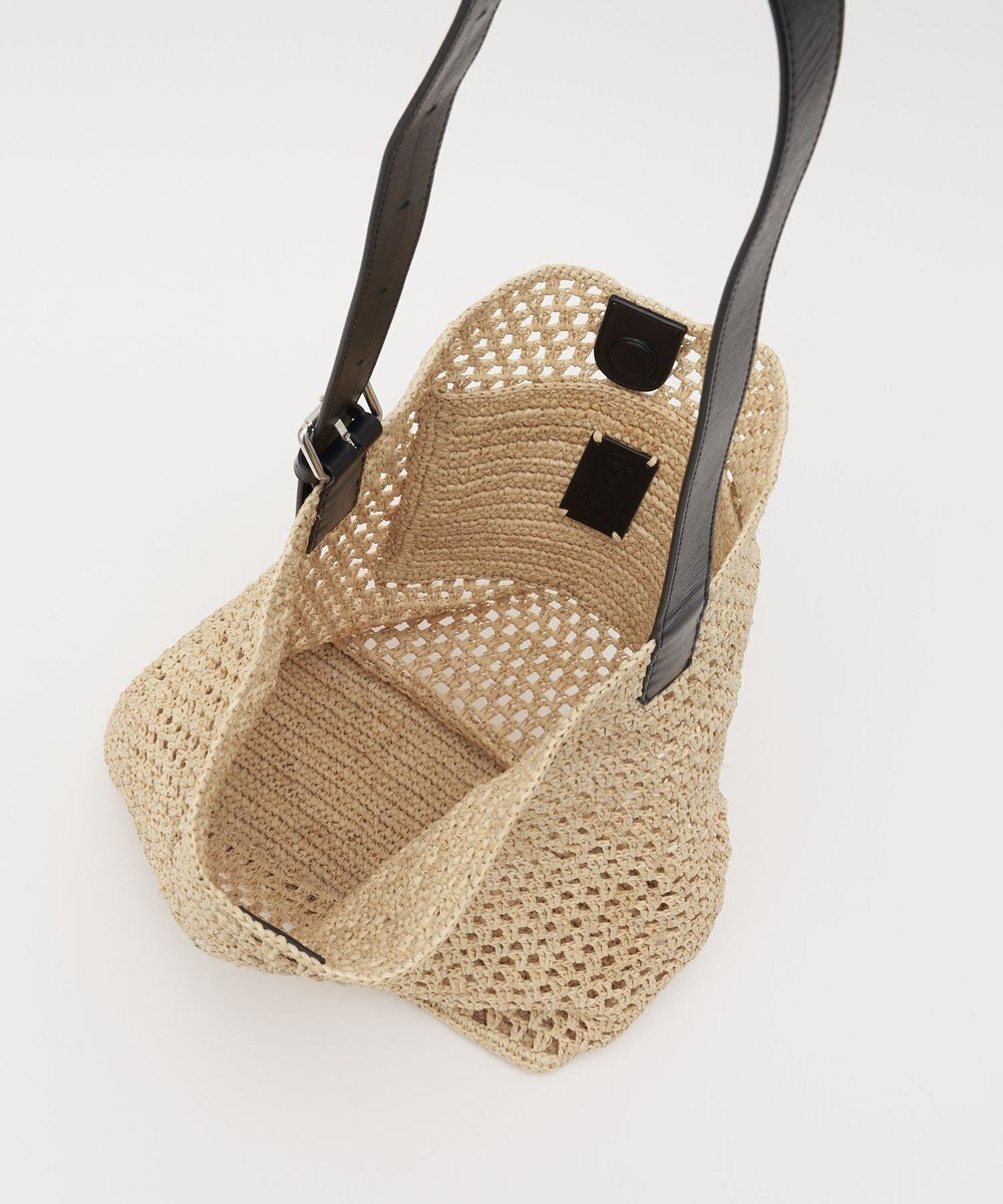 russet 《かごバッグ》インドラフィアワンショルダーバッグ(TI-369) 