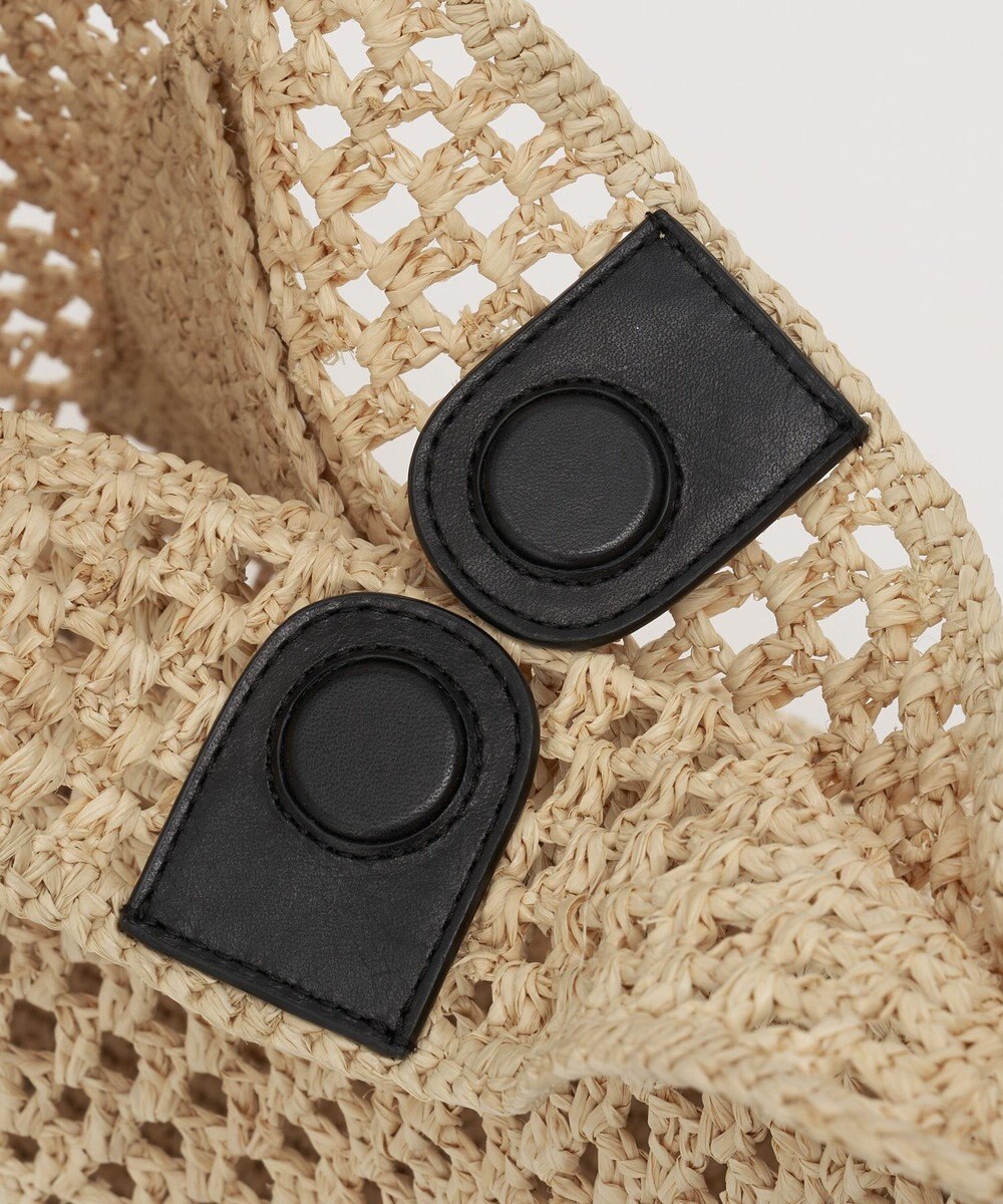 russet 《かごバッグ》インドラフィアワンショルダーバッグ(TI-369) 