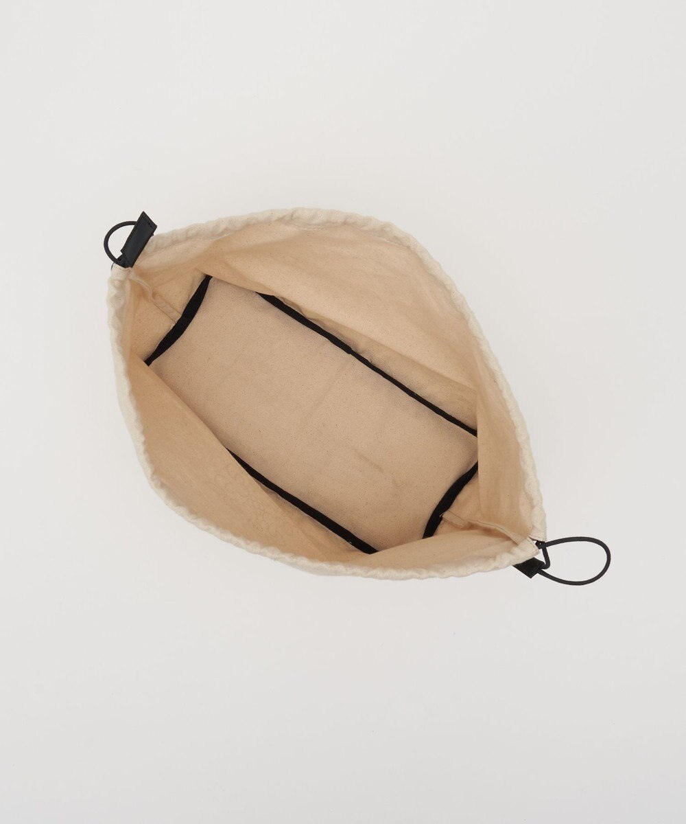 russet 《かごバッグ》インドラフィアワンショルダーバッグ(TI-369) 