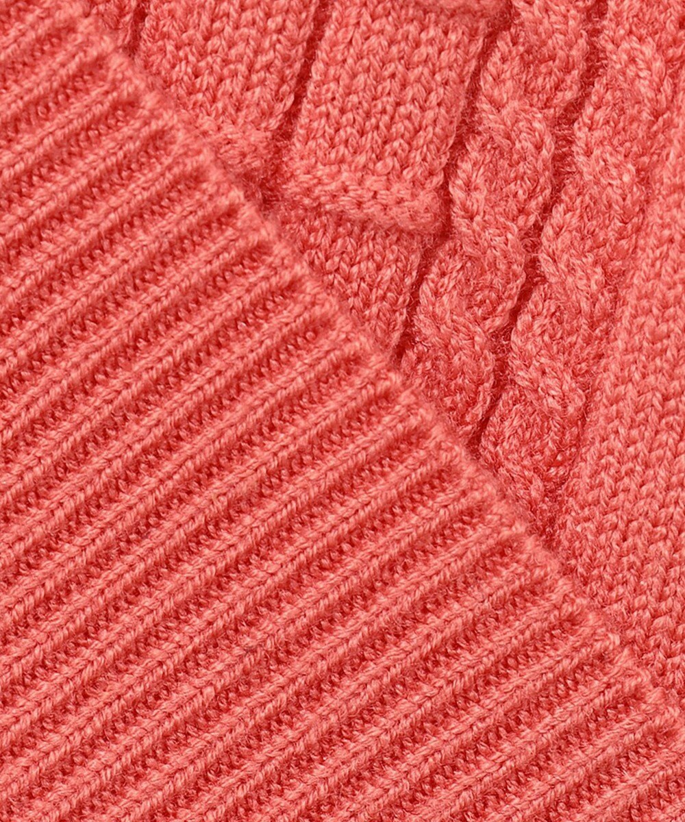 23区GOLF 【WOMEN】【洗える】格子柄  カラーニット 