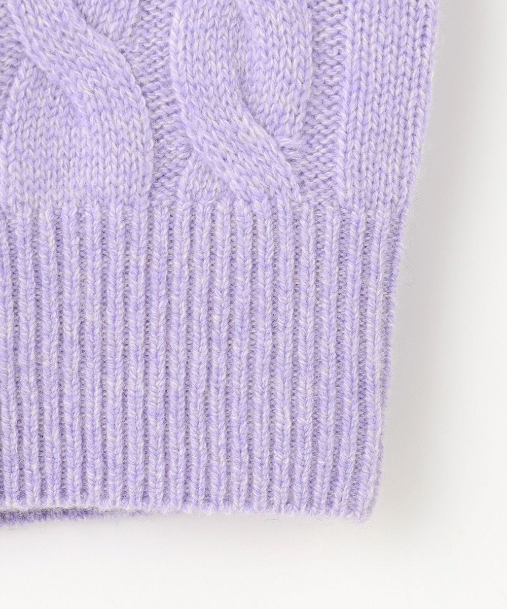 JOSEPH ABBOUD 【カシミヤ混/洗える】カシミヤブレンド ハイネック プルオーバー ニット 