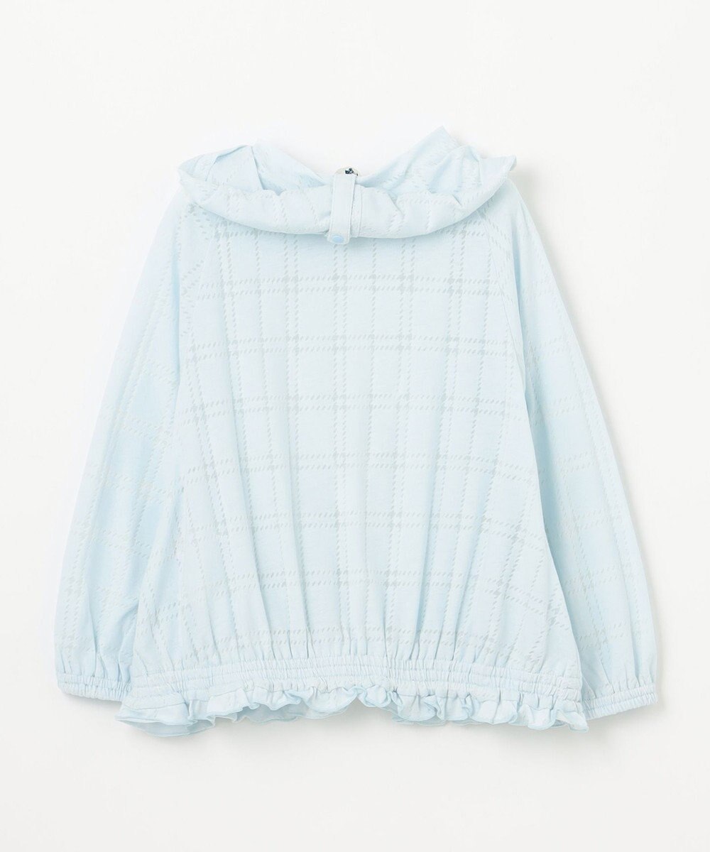 組曲 KIDS 【110-140㎝】【UVケア】オパールチェック パーカー 