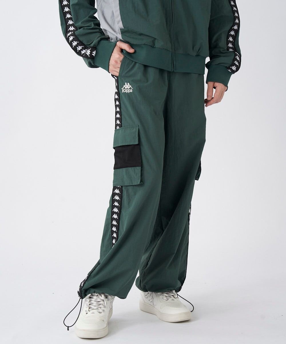 OP／FILA 【Kappa】バンダ ナイロントラックパンツ 