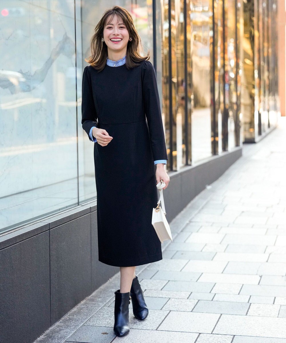 ANY SIS フリルスタンド シャツ 