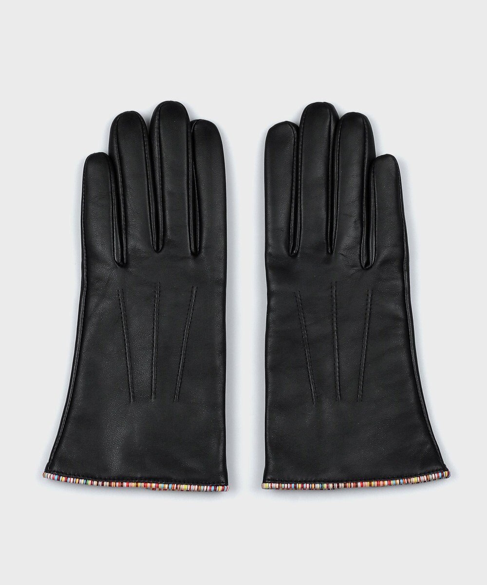 Paul Smith シグネチャーストライプ パイピング グローブ 