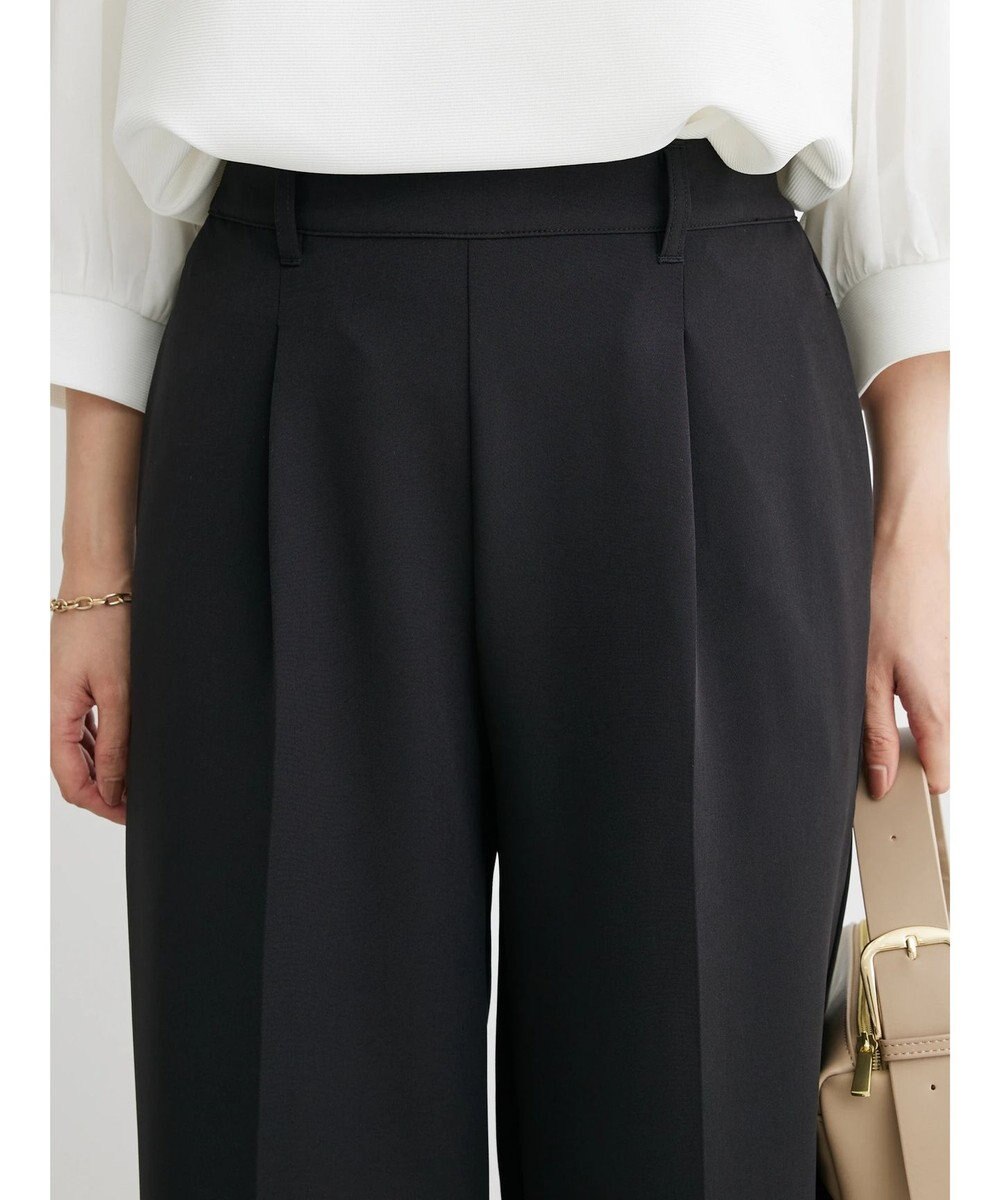 Green Parks きれいシルエットワイドパンツ 