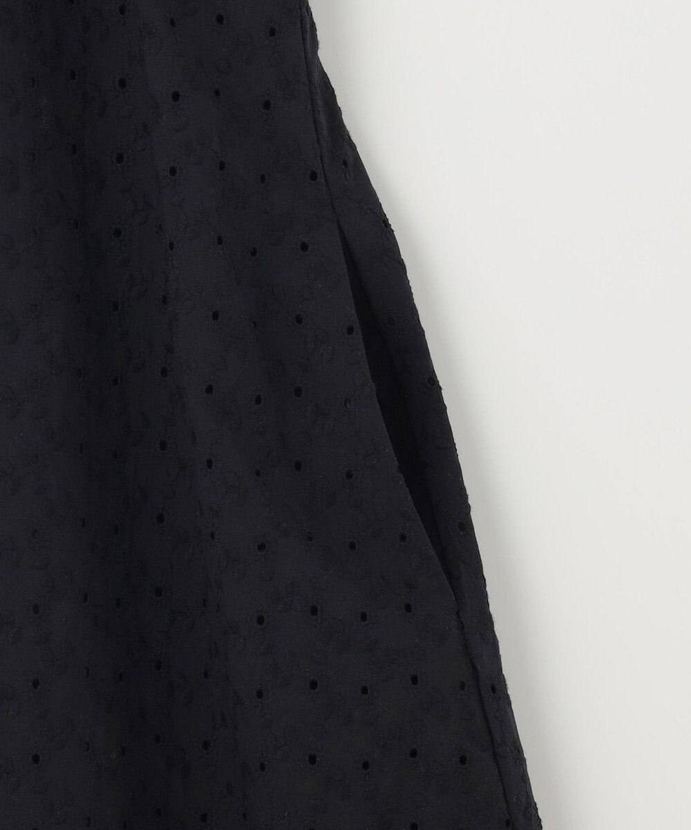 組曲 L エンブロイダリーレースフレアスリーブ ワンピース 