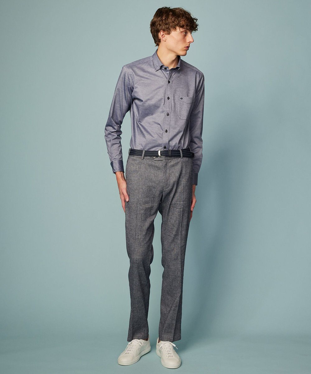 JOSEPH ABBOUD 【ストレッチで快適な着心地・イージーケア】ジャージー シャツ 