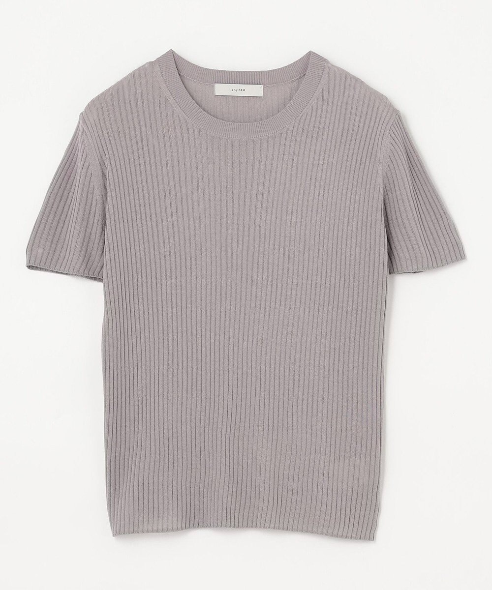 ANY 【2SET】ニットツインセット（半袖ニット＋Vネックカーデ） 