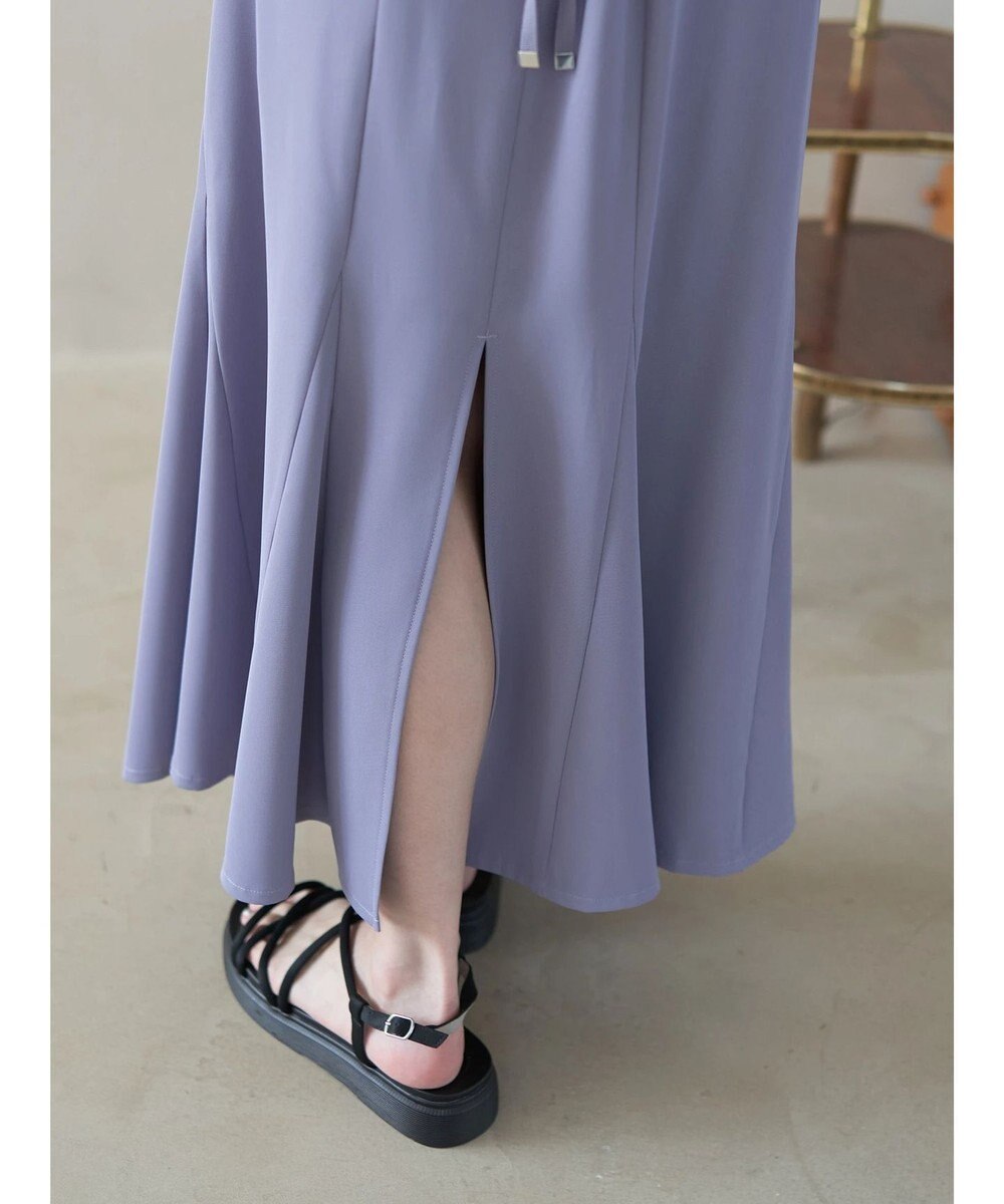 earth music&ecology バックレースサイドリブマーメイドスカート 