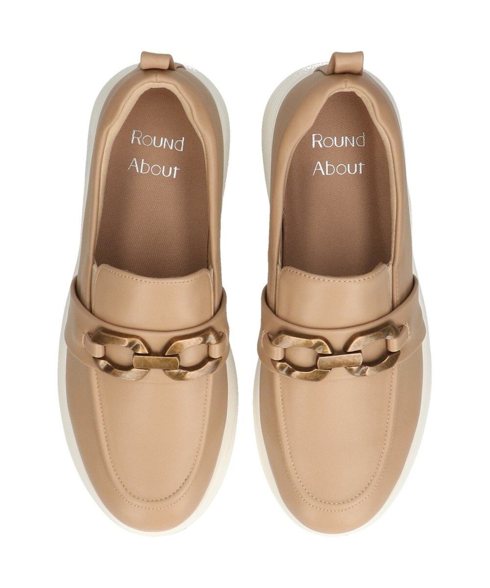 Bridget Birkin 【Round About】メタル飾りローファースニーカー 