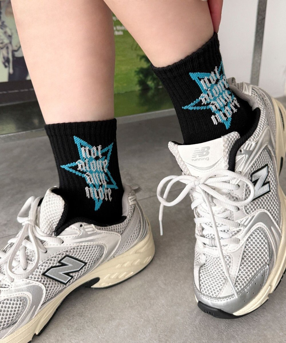 WEGO デザインパイルクルーソックス（14㎝） 