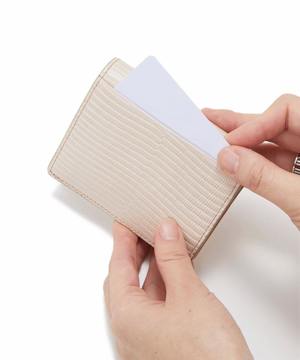 TOPKAPI 【TOPKAPI】イタリアンレザー リザード型押し 二つ折り 財布 LUCIA ルチア 