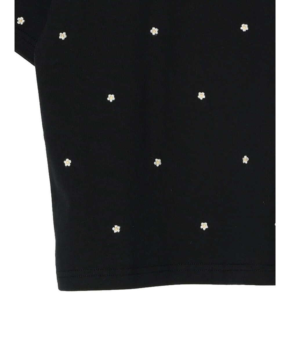 Green Parks ・Ｄｏｕｂｌｅ　Ｆｌａｇｓ　フラワー刺繍Ｔシャツ 