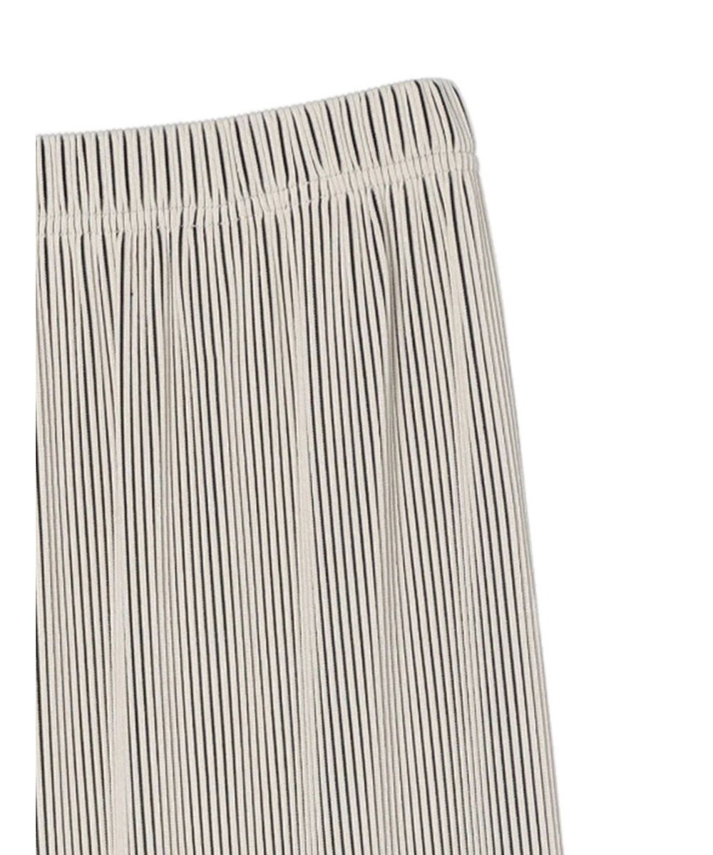 Green Parks プリーツ風カットパンツ 