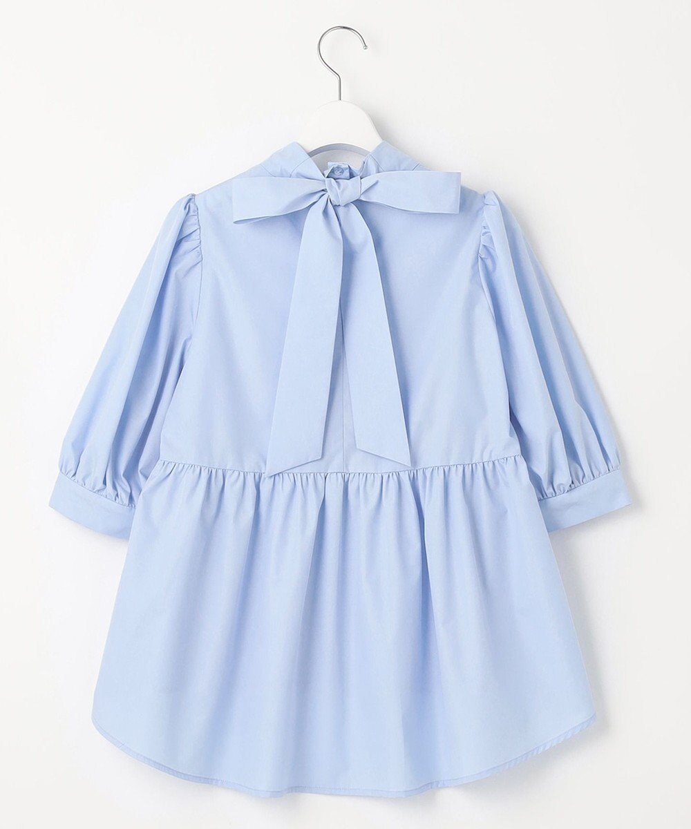 Feroux 【新色追加・ONWARD CROSSET MAG掲載】バックリボンパフスリーブ ブラウス 