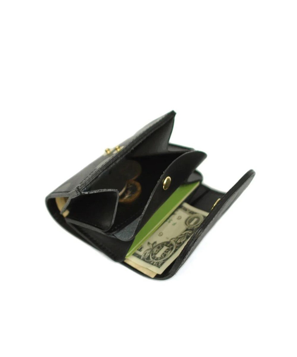 UNBILLION perche 姫路レザーかぶせミニウォレット 