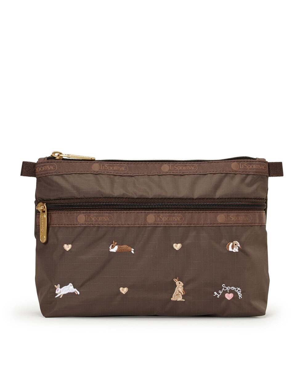 LeSportsac COSMETIC CLUTCH/バニーエンブロイダリー 