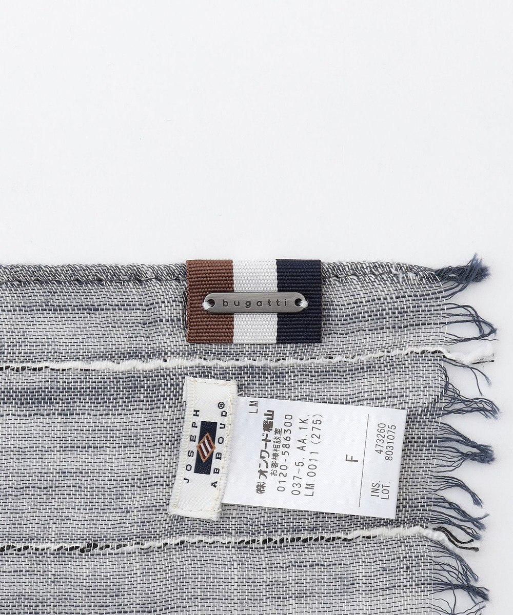 JOSEPH ABBOUD 【ドイツ/bugatti×V.FRAAS】スラブストライプ ストール 