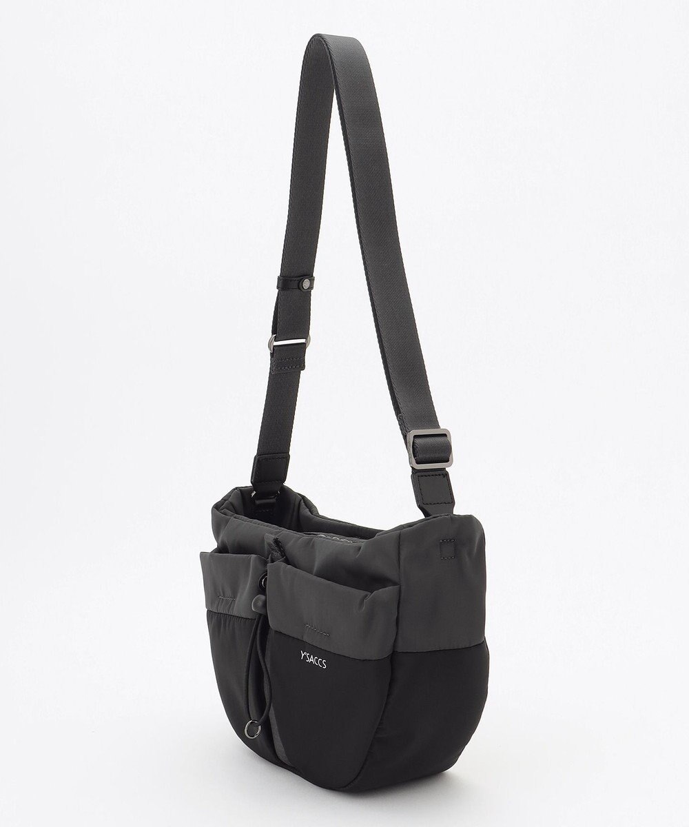 Y'SACCS ドローストリング コンビカラーショルダー mini 