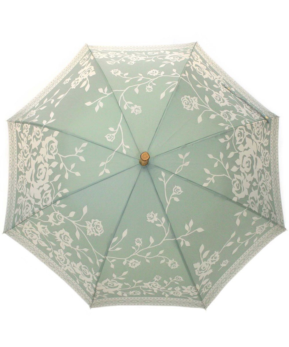 槇田商店 Kirie バラ セイジグリーン 長傘 