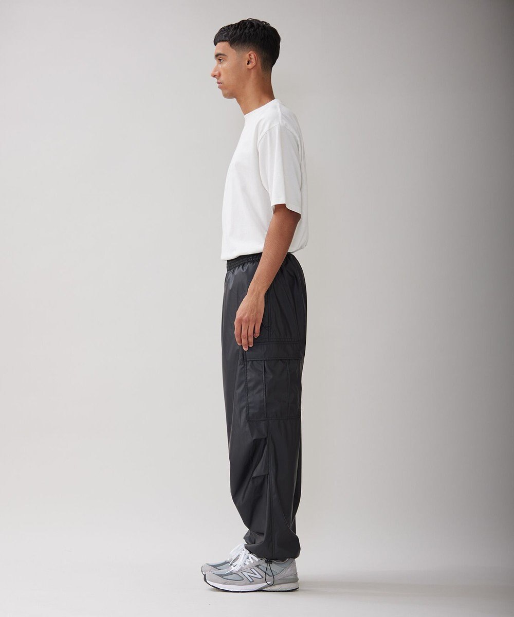 UNFILO MENS レザーライク カーゴパンツ [24年春夏商品] 