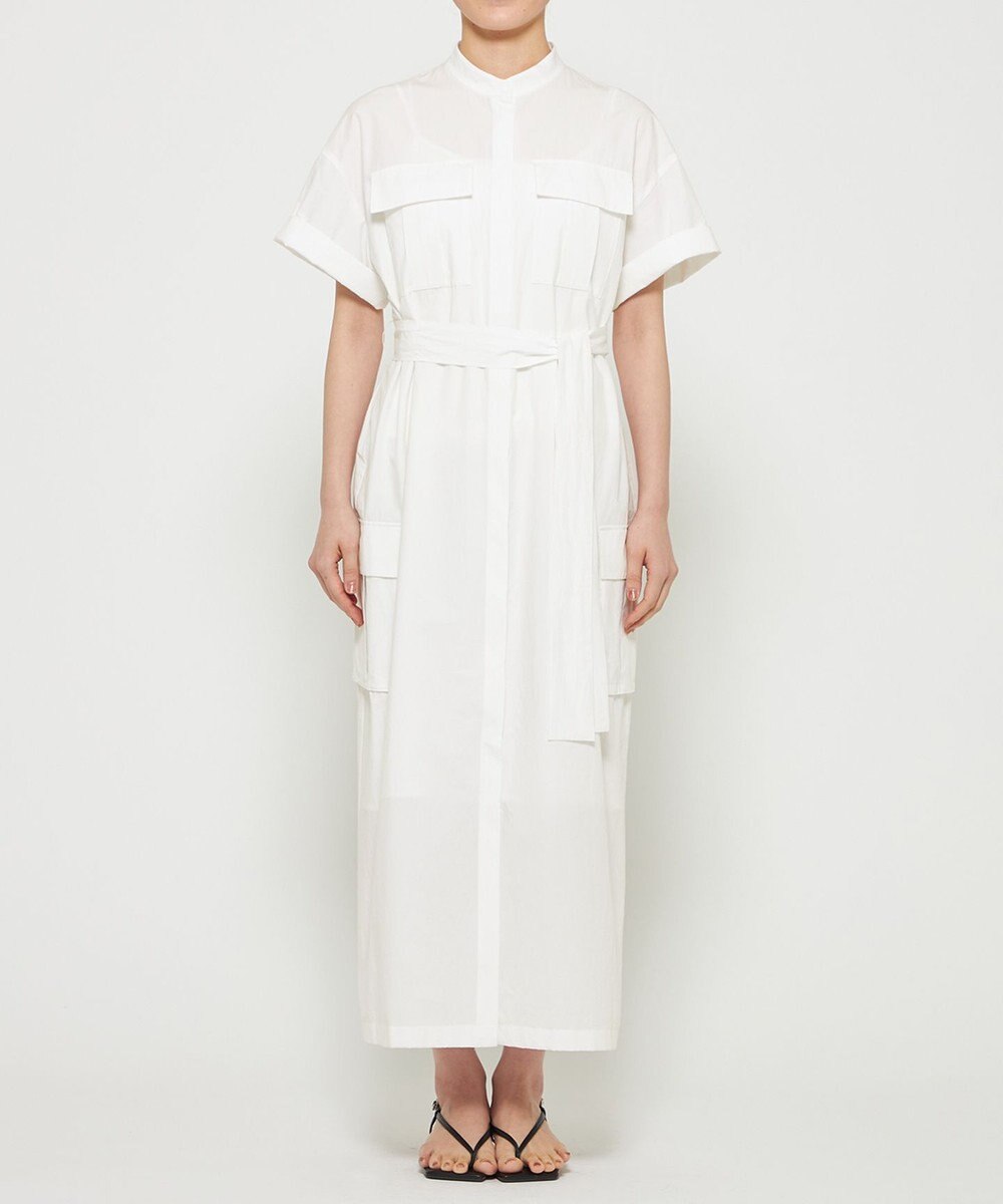 uncrave カラータイプライター シャツワンピース 