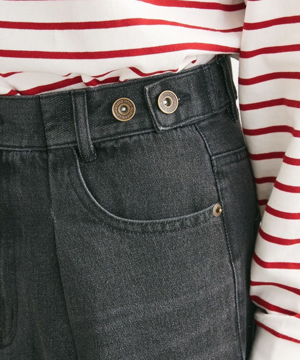 Green Parks ・ＳＵＧＡＲ　ＳＰＯＯＮ　デニムタックワイドパンツ 