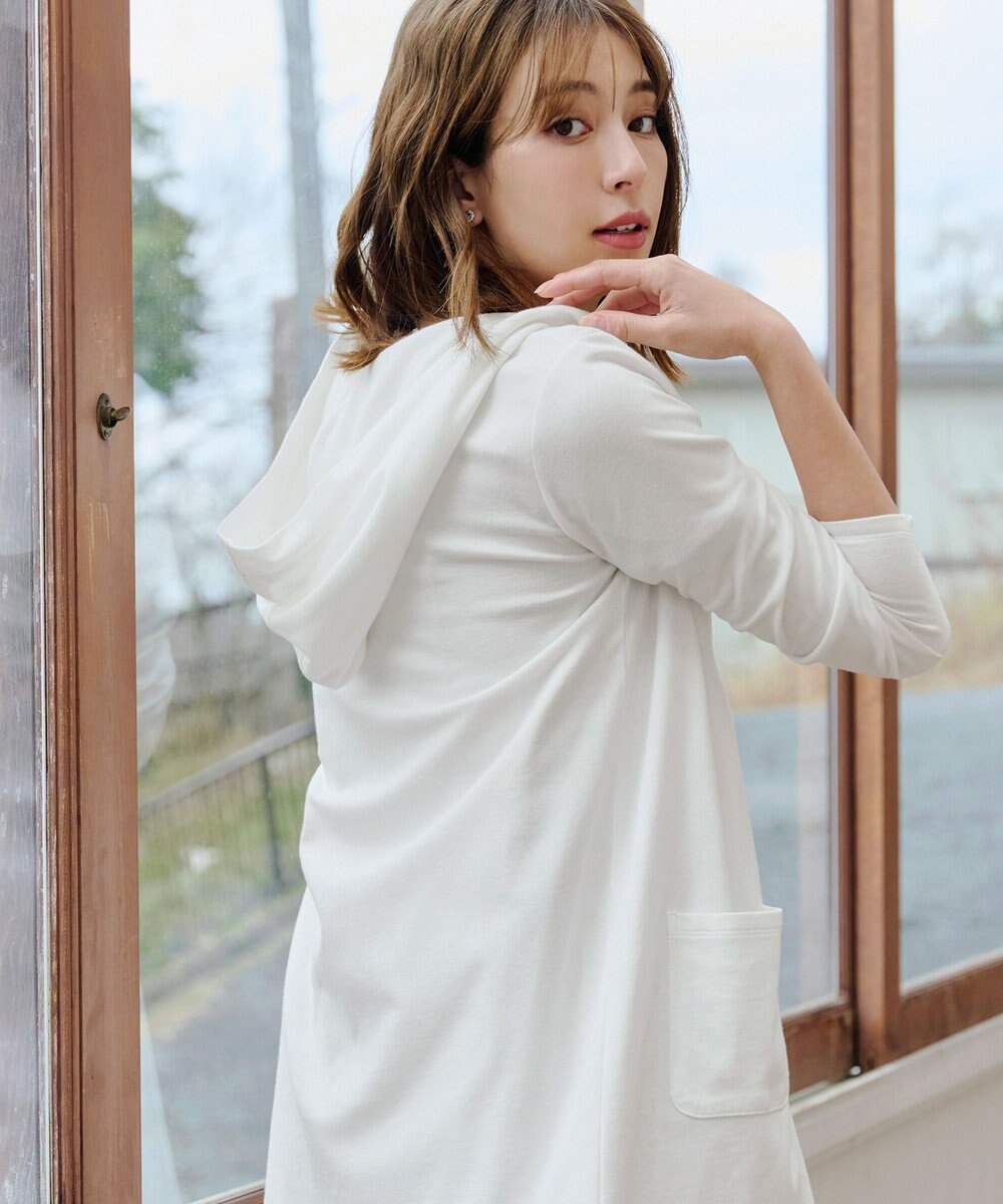 Tiaclasse 【小倉優子さん着用・UVケア・接触冷感】“やみつき”カットソーパーカーカーデ 