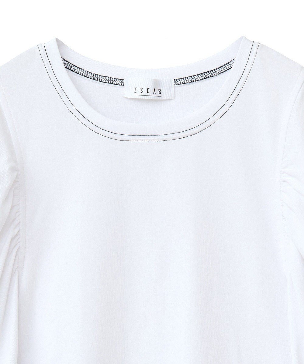 Green Parks ■ＥＳＣＡＲ　バイカラーｓｔフレアスリーブＴＥＥ 