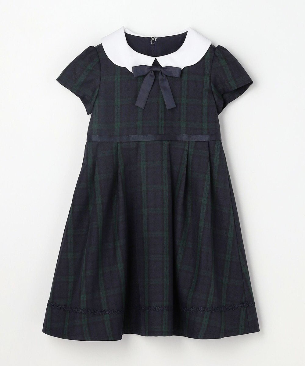 ANY KIDS 【2点セット】ノーカラー ボレロジャケット+襟付き ワンピース 