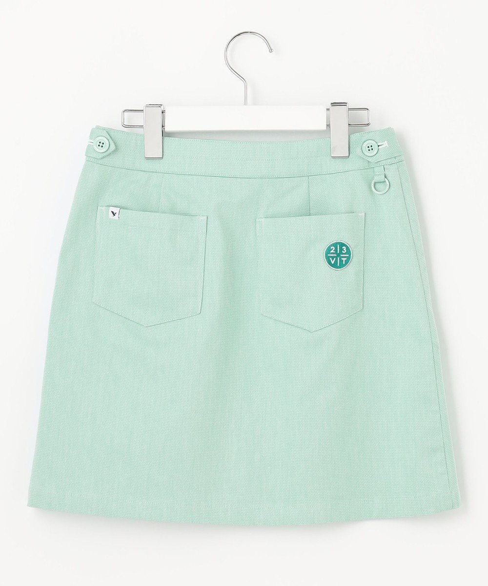 23区GOLF 【WOMEN】ハイパワーストレッチ シフォンコンビ スカート 