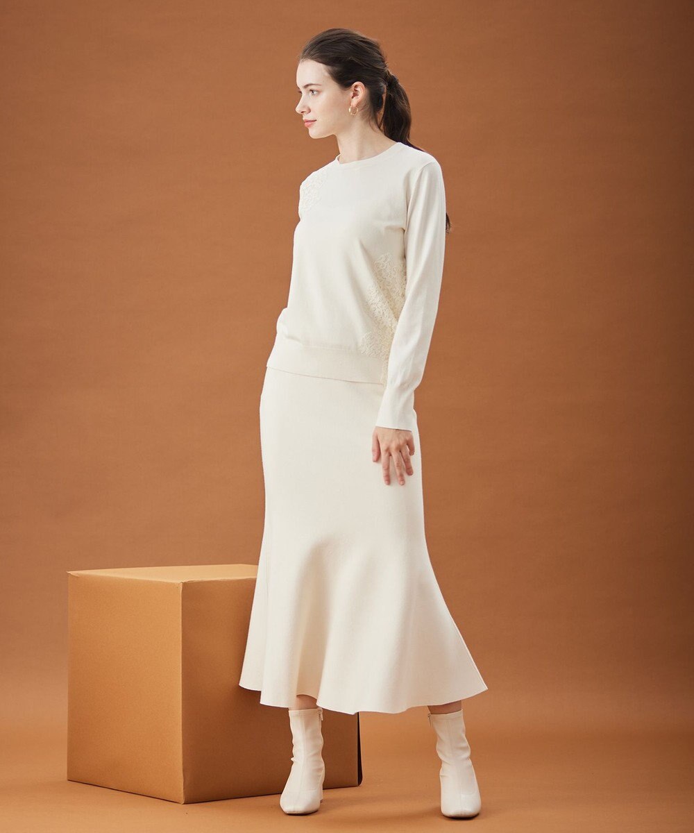 BEIGE， WILLOW / ニットスカート 