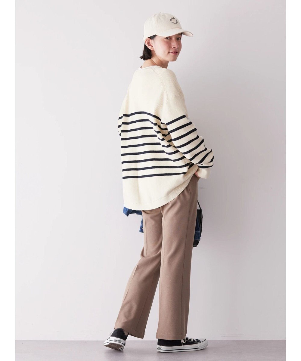 AMERICAN HOLIC Ｖネック片畦ニットプルオーバー 