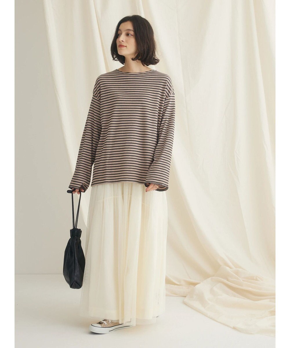 CRAFT STANDARD BOUTIQUE ボーダーワッフルプルオーバー 