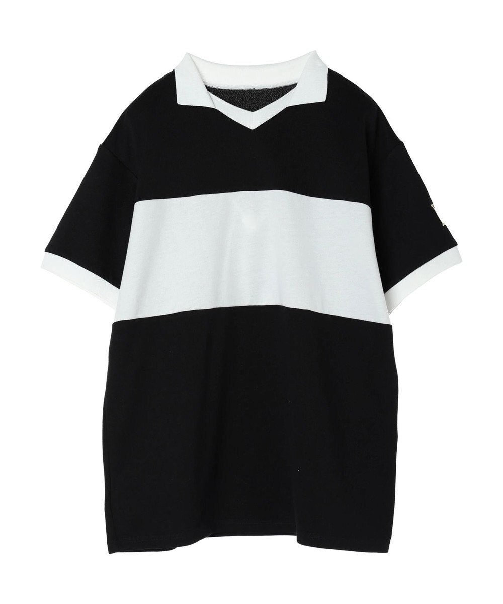 Green Parks ＥＧＯＩＳＴ　ロゴ刺しゅうラガーシャツ 