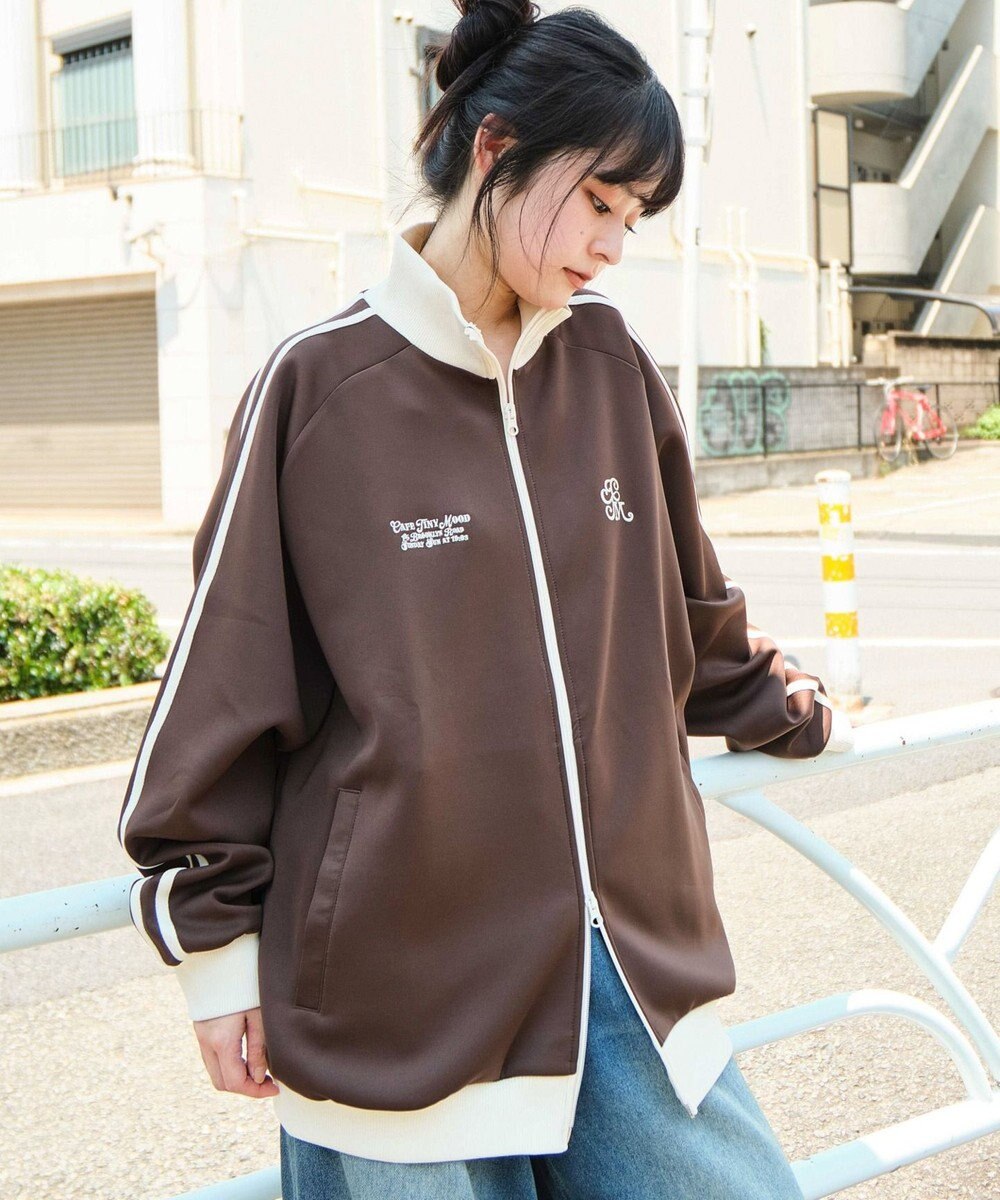 WEGO 【ユニセックスITEM/MLサイズ展開】ラグランライントラックジャケット 
