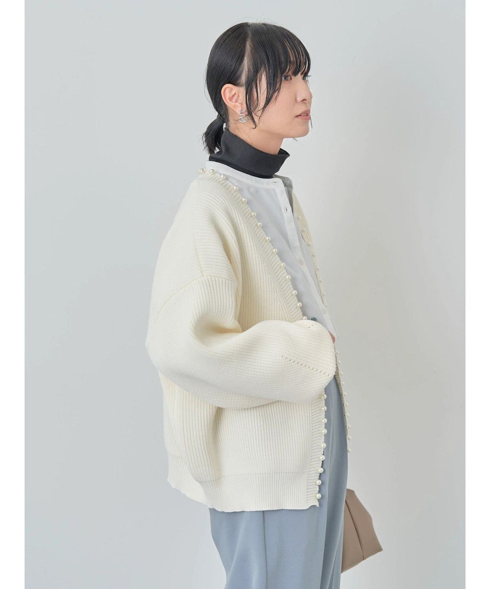 Green Parks ・ＥＬＥＮＣＡＲＥ　ＤＵＥパールトッパーカーディガン 