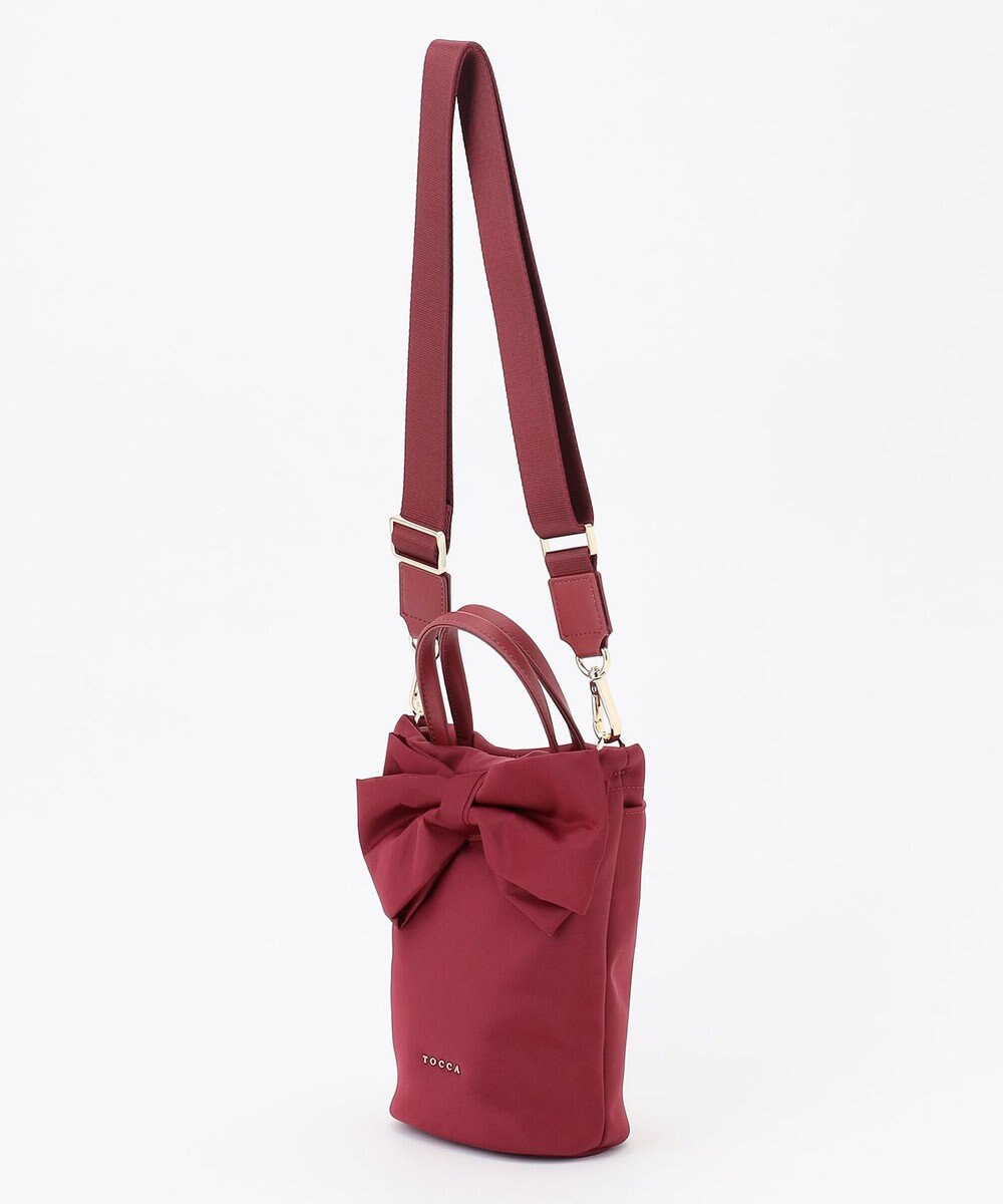 TOCCA 【泉里香さん着用】RIBBON KNOT NYLON MULTI BAG ナイロンマルチバッグ 