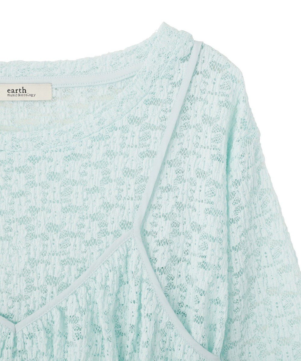 earth music&ecology SET2点カットレースプルオーバー＋ビスチェ 