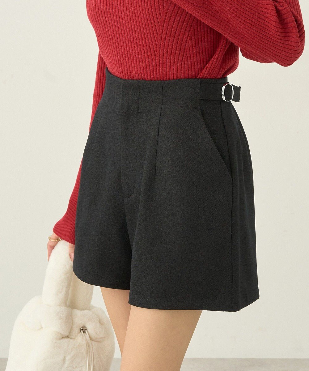 earth music&ecology サイドベルトショートパンツ 