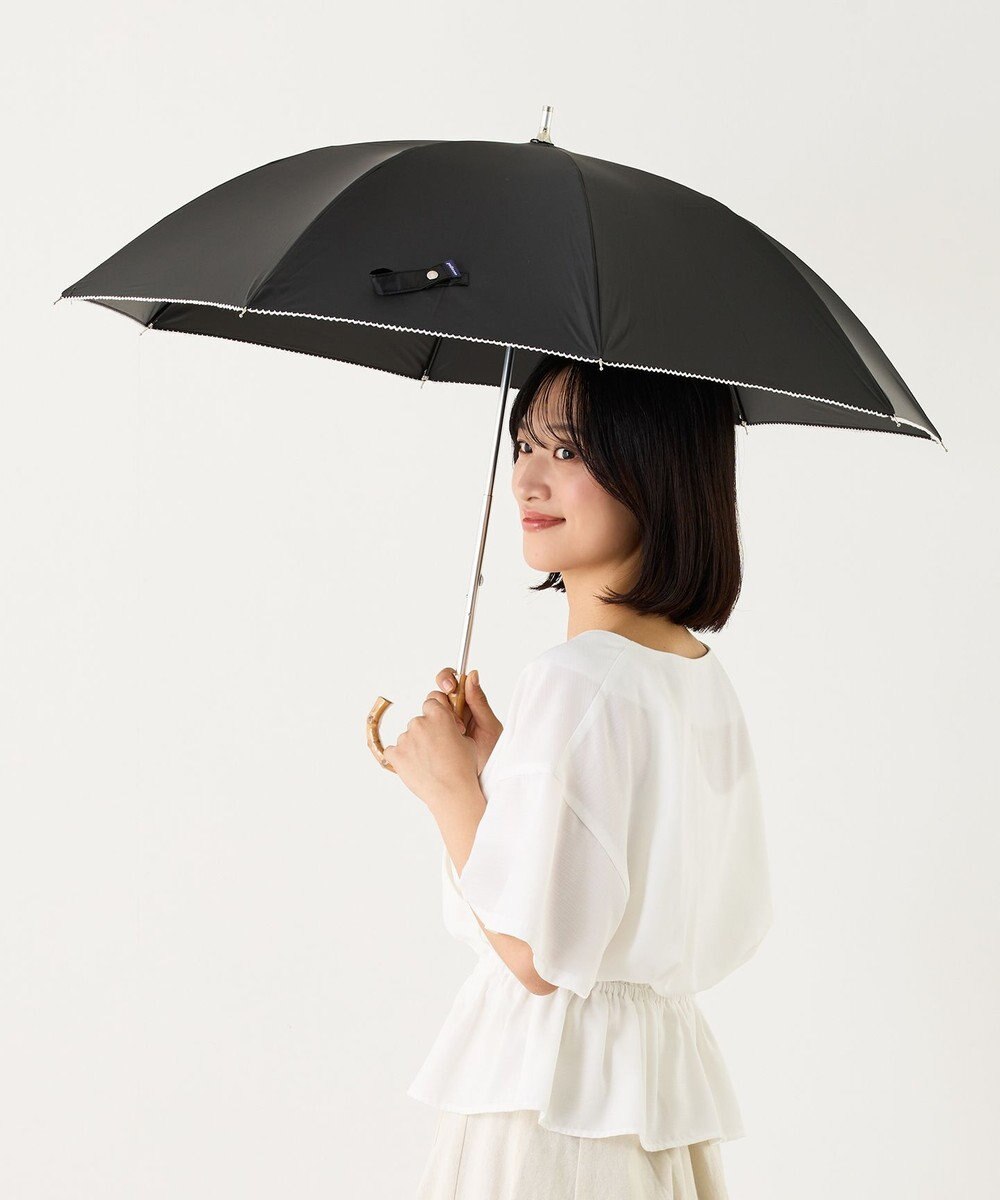 ATRENA 体感-10℃コカゲル晴雨兼用 スライド式ロングアンブレラ 