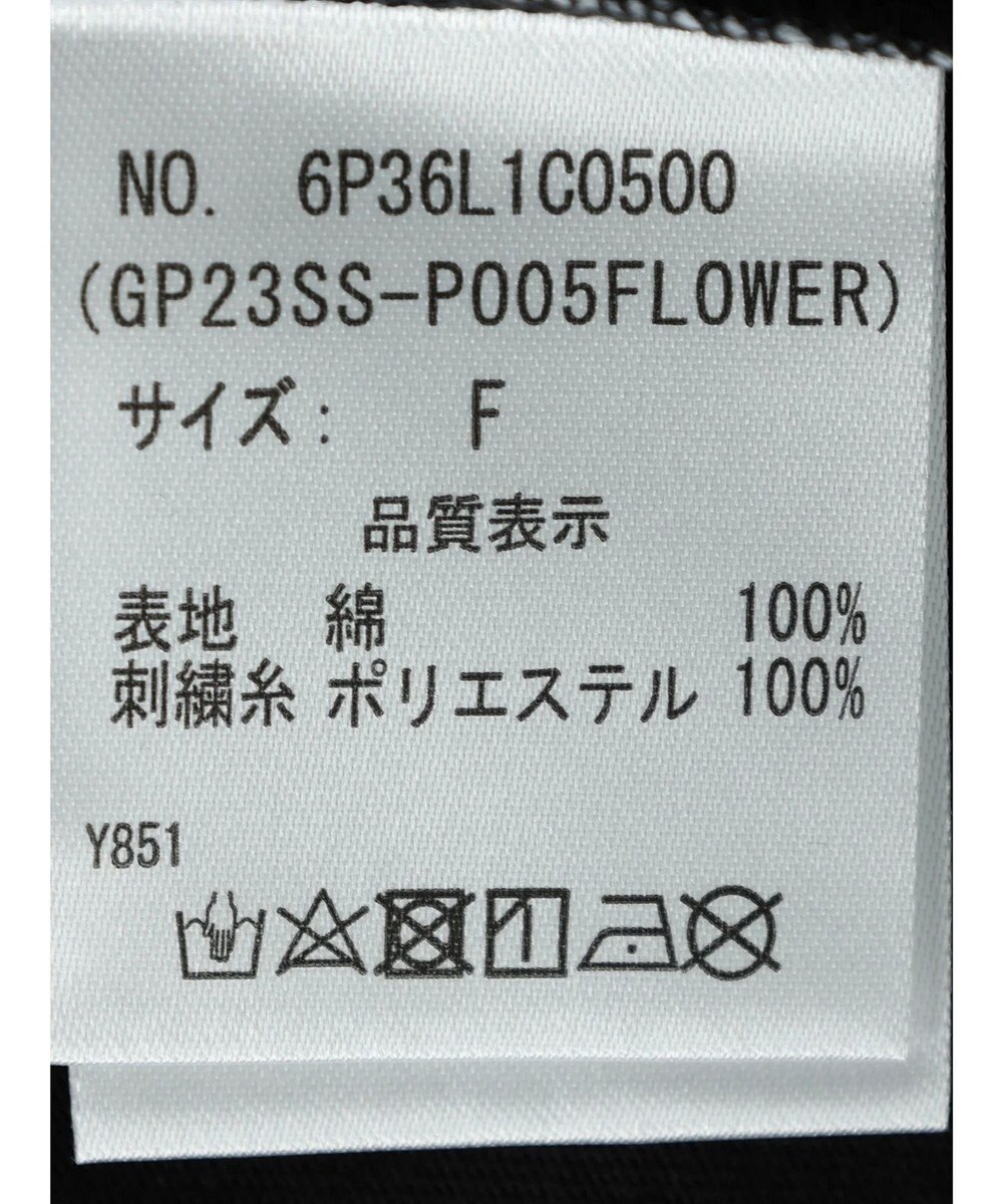 Green Parks ・Ｄｏｕｂｌｅ　Ｆｌａｇｓ　フラワー刺繍Ｔシャツ 