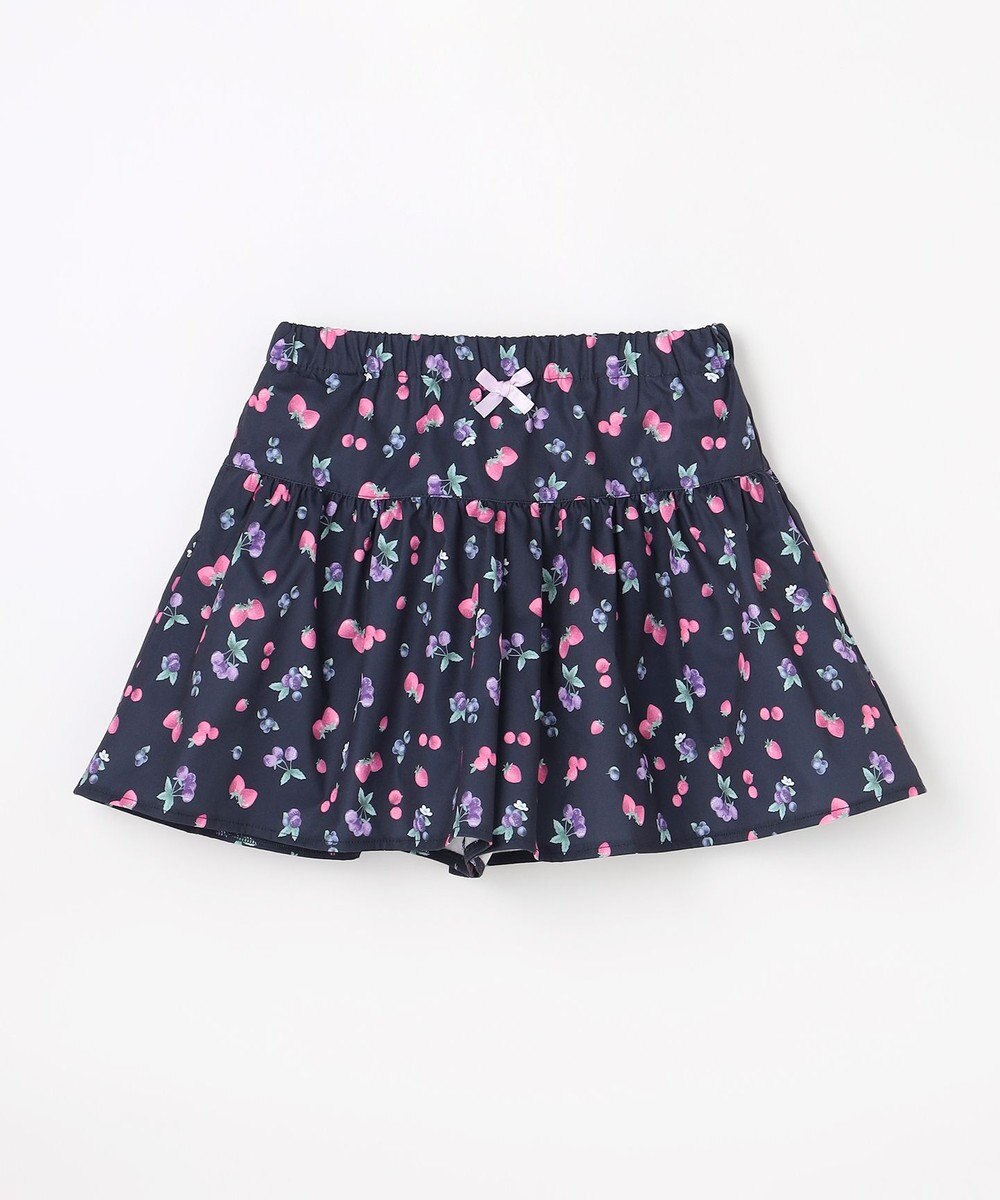 ANY KIDS 【洗濯機可能】総柄フルーツ キュロット 